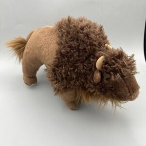 Douglas Cuddle Toys Plush Bison Buffalo Stuffed Animal 10"